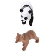 Hračky postavičky Panda Animals 2 ks, akčná