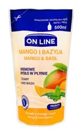 ON Line Krémové tekuté mydlo Mango A Bazalka