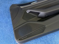 VW PASSAT B8 upholstery side door right front complete black