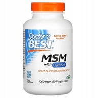 Doctor's Best MSM s OptiMSM Vegan 1000mg 180 vk