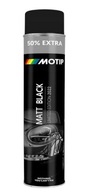 Lakier akrylowy czarny matt MOTIP spray 600ml