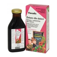 FLORADIX Żelazo i witaminy dla dzieci 3+ płyn 250ml