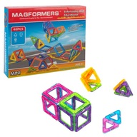 Kocky Magnetické puzzle trojuholníky štvorce