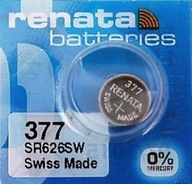 *Strieborná batéria mini Renata 377 /376 / SR 626 SW