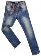 NOHAVICE džínsy elastické PREMIUM r 14 - 158 cm