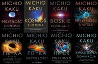 Przyszłość umysłu Kwantowa dominacja Kosmos Michio Kaku pakiet 8 książek