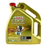 OLEJ CASTROL EDGE TURBO DIESEL 5W40 5L