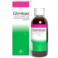 GLIMBAX roztwór do płukania jamy ustnej ból 200 ml