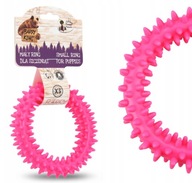 BARRY KING Ringo hračka hryzátko pre psa čistí zuby ružové 9,5 cm