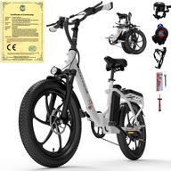 Elektrobicykel mestský CHEEVALRY 500W15AH 35KM/H 100KM 20"EBIKE skladací