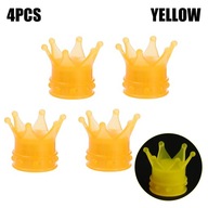 Luminous Crown Tire Valve Caps for Car Motorcycle Bike Tyre Decorati~11974