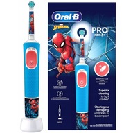 Szczoteczka Elektryczna dla Dzieci Oral-B Vitality Pro D103 Spiderman