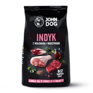 JOHN DOG Morka s hovädzím mäsom pre malé plemená 3kg