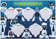 Plan lekcji A5 Roboty, Henry