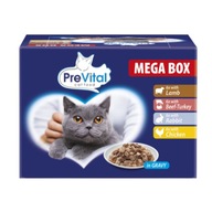 PreVital saszetki dla kota MEGA BOX 24x100 g