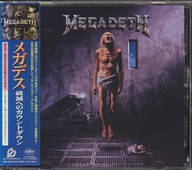 Megadeth Countdown To Extinction Japan Obi TOCP 67444