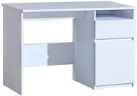 meble ARCA 07 proste nowoczesne biurko komputerowe 120 do pracy białe