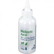 MalAcetic Aural czyszczenie uszu przeciw grzybiczy 118ml