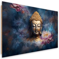 OBRAZ DECO PANEL, BUDHA A ZEN KVETY - 60X40