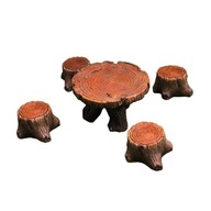 5-dielna súprava miniatúrneho stola a stoličiek Rozprávkový strom