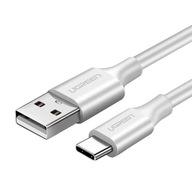Kabel Przewód UGREEN Niklowany USB - USB-C 0.5 metra Biały