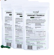 3x Spirulina + Chlorella - toksyny 400 tabletek