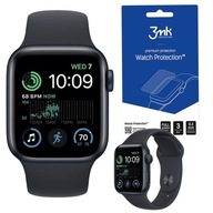 SMARTWATCH Apple Watch SE 2022 44mm czarny + folia 3mk