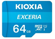 MicroSD karta Kioxia Exceria 64 GB