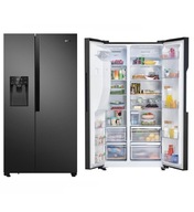 Lodówka Gorenje NRS9EVB Nofrost Dystrybutor Kostkarka 562L Side By Side A++