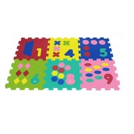Penové puzzle 6 dielikov 10 m+ Číslice 107795 Anek