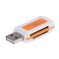 Czytnik USB 2.0 do kart pamięci - All in One - SD Micro-SD MS M2 TF