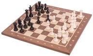 OUTLET Drevený šach TURNAJ 5 ORECH BASIC