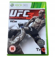 UFC UNDISPUTED 3 komplet płyta BDB+ XBOX 360