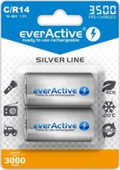 Akumulatorki C 3500mAh EVERACTIVE Silver Line
