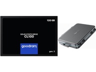 DYSK GOODRAM CL100 Gen.3 120GB + ETUI ABS!
