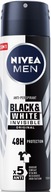 Nivea Men Invisible Black White antiperspirant 150