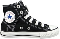 CONVERSE buty sportowe czarne trampki WYSOKIE J.NOWE 28 18cm