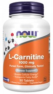 NOW FOODS L-Carnitine 1000 mg (50 tabliet)