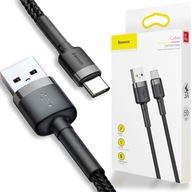 Výkonný 0.5m KÁBEL BASEUS RYCHLE NABITIE USB / USB-C QUICK CHARGE KÁBEL