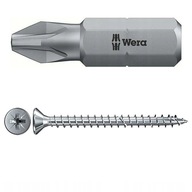 Bit ciagliwo-twardy 1/4 DIN3126C6,3 PZ2x25mm Wera