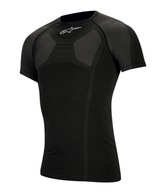 MTB Tech Top Short Sleeve Underwear, ALPINESTARS (čierna) Veľkosť: S/M