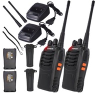 SUPER KRÓTKOFALÓWKA 2X BAOFENG WALKIE TALKIE PROMO