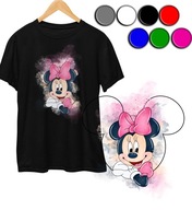 KOSZULKA DZIECIĘCA T-SHIRT - MYSZKA MINNIE MINI WYBÓR WZORY - XS 110-116