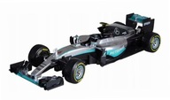 Mercedes F1 W07 Hybrid Rosberg silver 1:18 BBURAGO