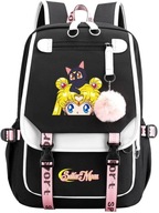 Anime Sailor Moon Luna Cat Tsukino Usagi plecak z nadrukiem, plecak