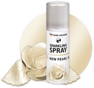 BARWNIK SPOŻYWCZY W SPRAYU 50ml PERŁOWY