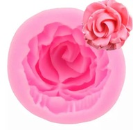 3D silikónová forma na odliatky ruža, ružička