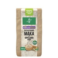 Mąka gryczana BIAŁA bezglutenowa 500 g Naturavena
