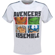 Tričko Avengers biele 104