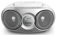 Radioodtwarzacz PHILIPS AZ215S Boombox Odtwarzacz CD FM AUX Biały HIT!